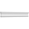 Ekena Millwork 28" Bottom Width x 29 1/2" Top Width x 4 5/8"H x 1 1/8"P Holmdel Crosshead CRH05X28HO - alternate 2